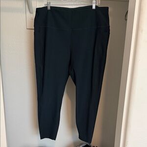 MPG Dark Green Women's High-Waist Leggings